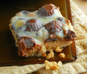 Reese's Cake Mix Cookie Bars