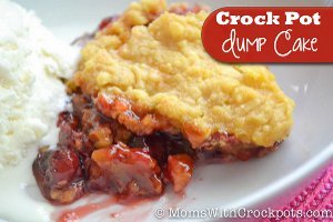 Slow Cooker Fruit Dump Cake