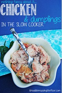 Simple Chicken and Dumplings