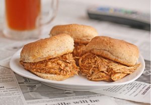 Game Day Buffalo Chicken and Ranch Sliders