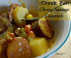 Easy Cheesy Sausage Casserole