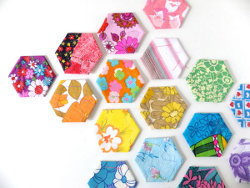 Paper Pieced Hexagons and Tutorial