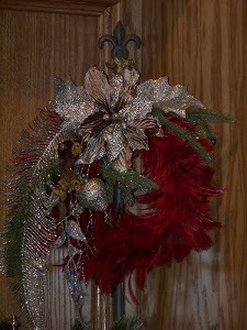 Feather Mantle Wreath