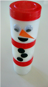 Spice Jar Snowman