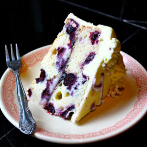 Lemon Blueberry Sunshine Cake