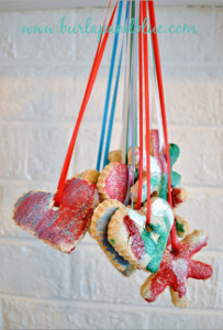 Salt Dough Cookie Ornaments