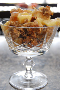 Baked Apple Crisp with a Twist
