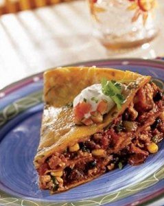 Slow Cooker Mexican Lasagna