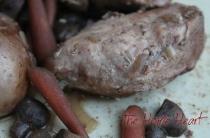 Chicken with Wine Sauce