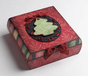 Decorative Vintage Christmas Box