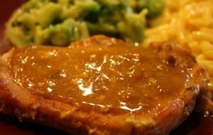 Three Ingredient Pork Chops with Gravy Three Ingredient Pork Chops with Gravy
