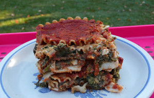 Spinach Butternut Squash Lasagna