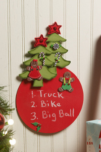 Christmas Wish List Chalkboard