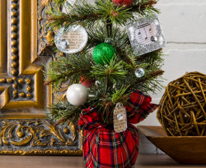 Vintage Mini Pine Tree