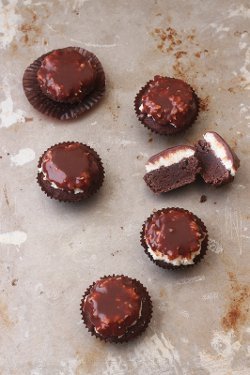 Mounds Brownie Bites