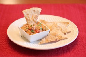 Simple Sausage Cheese Dip