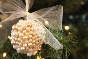 Pearl-Covered Ornament