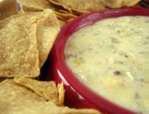 Cheesy Sausage Beer Dip