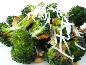 Cheesy Roasted Broccoli