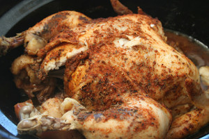 Slow Cooker Roast Chicken