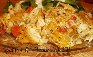 Tex Mex Chicken and Rice Casserole