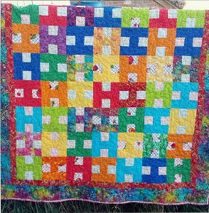 H for Happy Quilt
