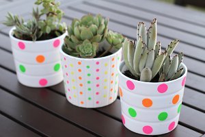 DIY Dot Pots DIY Dot Pots