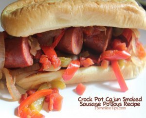 Smoked Sausage Po' Boys