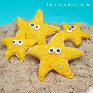 Summer Starfish Cookies