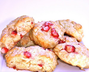 Fresh Strawberry Scones