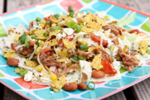 Cafe Rio Copycat Shredded Pork Salad