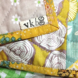 Baby Bear Paw Quilt Part 4: Machine Binding