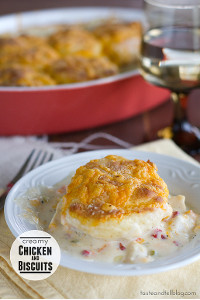 Creamy Chicken and Biscuits