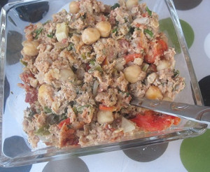 Garbanzo Bean Turkey Bake