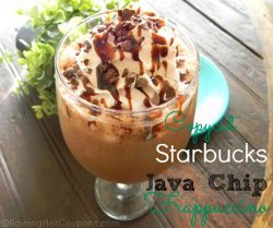 Copycat Starbucks Java Chip Frappuccino