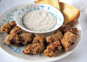 Chicken Fried Steak Bites with Country Gravy