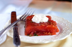 Ladies' Luncheon Tomato Aspic