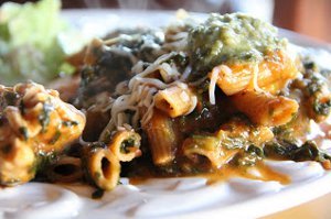 Lazy Chicken Florentine Lasagna