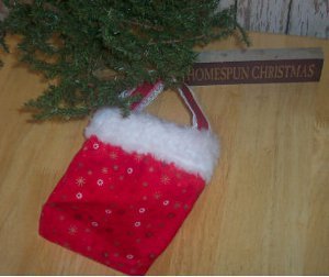 Little Girl's Christmas Purse