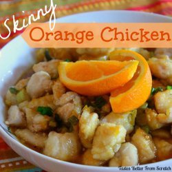 Better than Takeout Skinny Orange Chicken