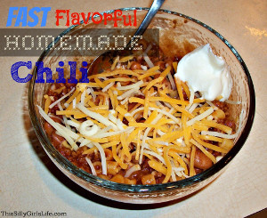 Fast and Flavorful Chili