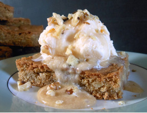 Maple Walnut Blondies