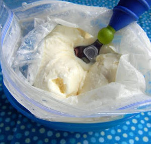 Homemade Ice Cream in a Bag