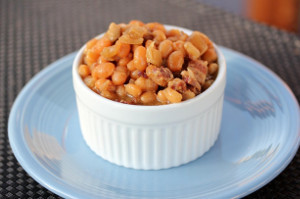 Summer Slow Cooker Baked Beans