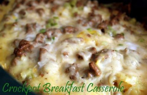 Slow Cooker Sausage Breakfast Casserole