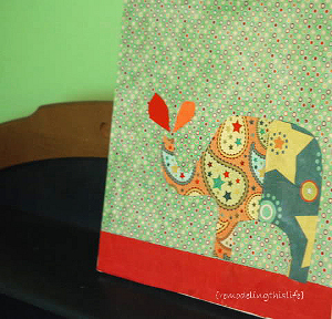 Scrapbook Paper Collage