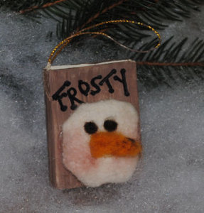 Frosty the Snowbook Ornament