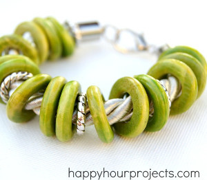 Beaded and Bound Bracelet