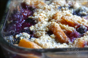 Blueberry Peach Crisp