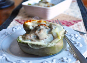 Easy Steak & Cheese Stuffed Peppers